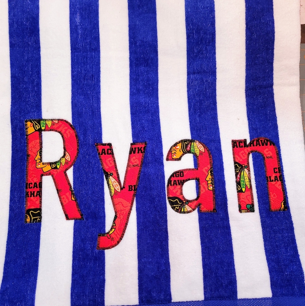 Personalized Beach Towel. Pool Towel